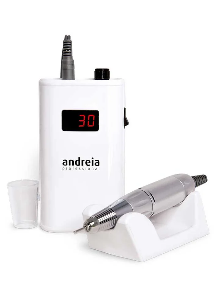 Andreia a.drill PRO 35.000 R.P.M. | Torno para uñas inalámbrico y portátil