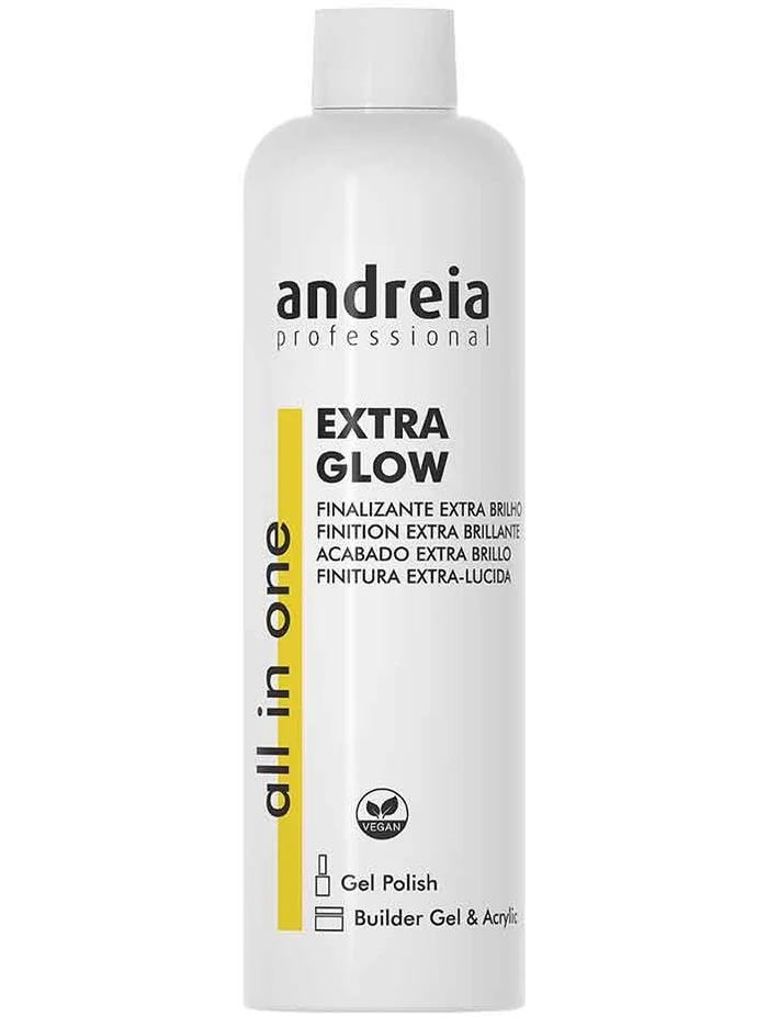 Andreia Extra Glow Finalizador Con Brillo 100% Vegano 250ml
