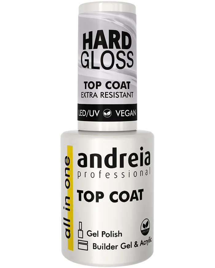 Andreia Gel Polish Hard Gloss Top Coat 10.5ml