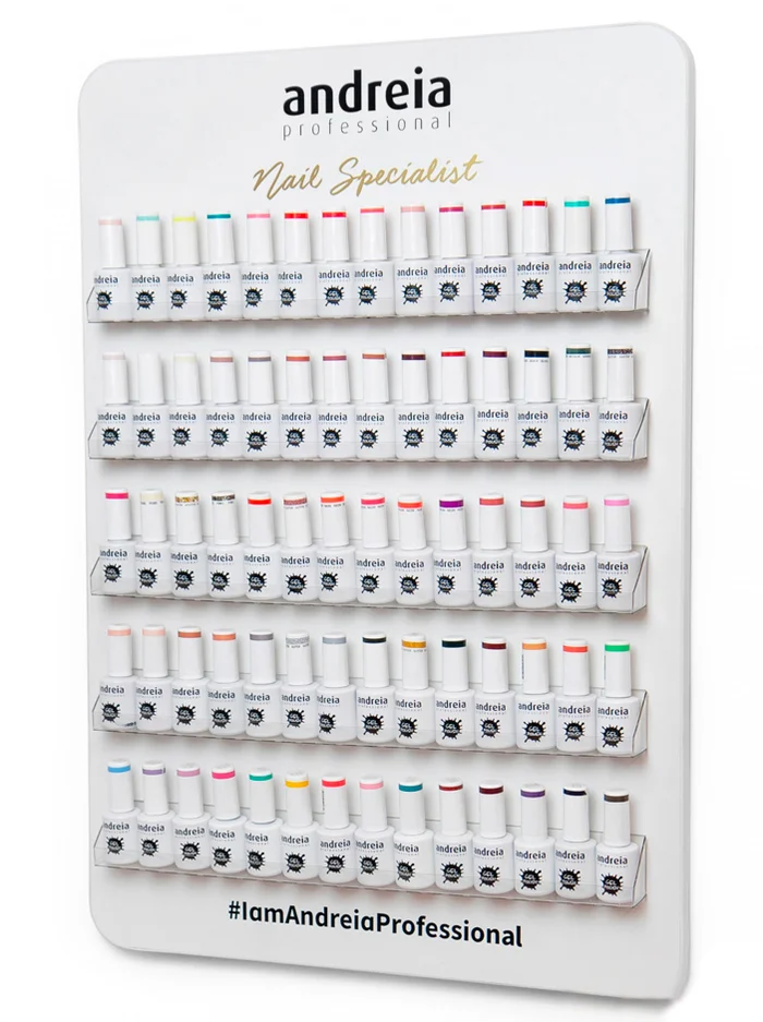 Andreia Pro Wall Display – Expositor para Profesionales (Capacidad 70 u.)