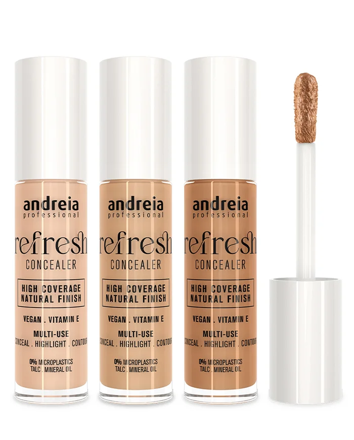 Andreia Refresh Concealer Corrector Líquido Multifuncional
