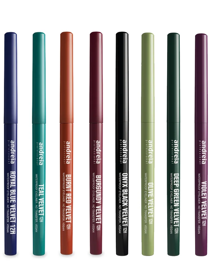 Andreia Waterproof Eyeliner Velvet 12H Lápiz de Ojos Retráctil