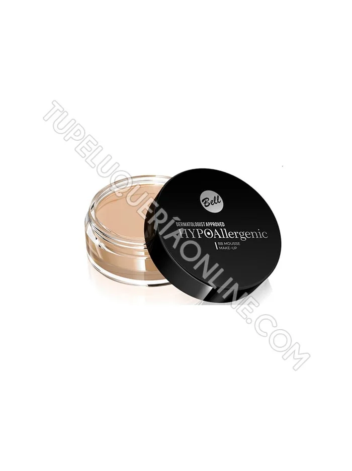 Bell Base de Maquillaje en Mousse Hipoalergénica BB Mousse 13gr. Nº02