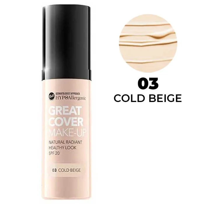Bell Hypo Base Maquillaje Great Cover SPF20 20gr