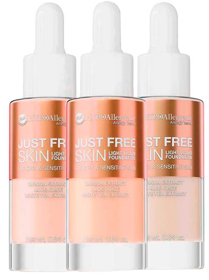 Bell Hypo Base Maquillaje Hipoalergénico Just Free Skin 24g