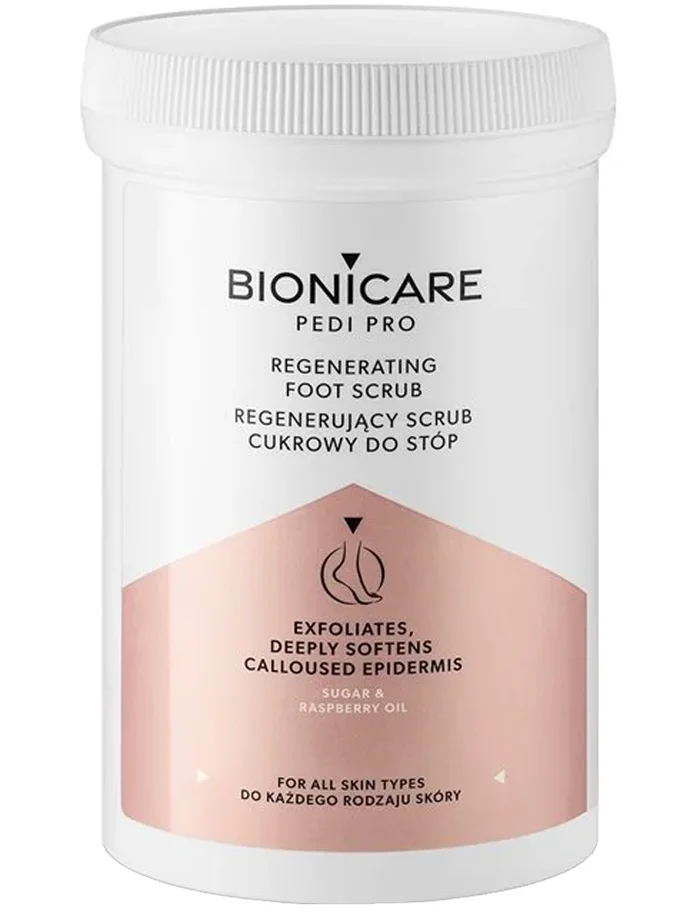 Bionicare Exfoliante Regenerador de Pies Con Azúcar Pre-Pedicura 500gr