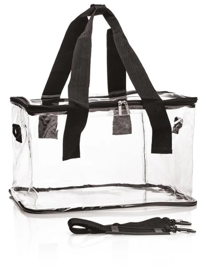 Bolsa de PVC Transparente con Bandolera