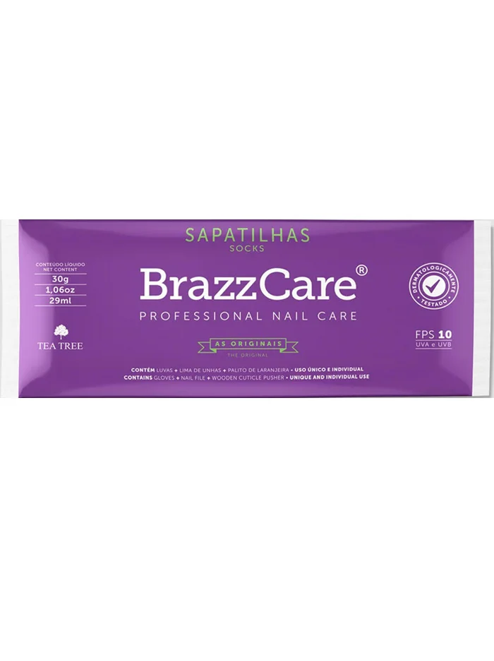 BrazzCare Calcetines Pedicura | 10 unidades