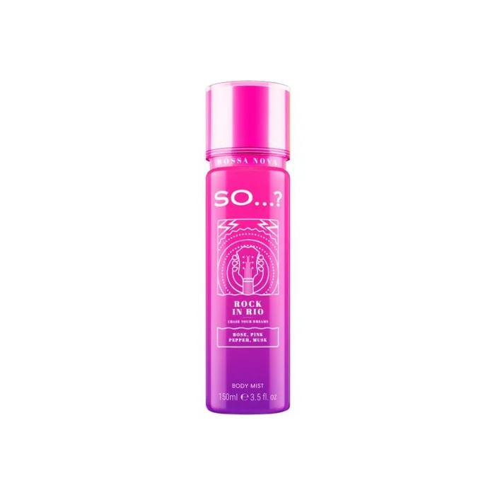 Brume pour le corps So…? Bosssa Nova Rock in Rio 150ml