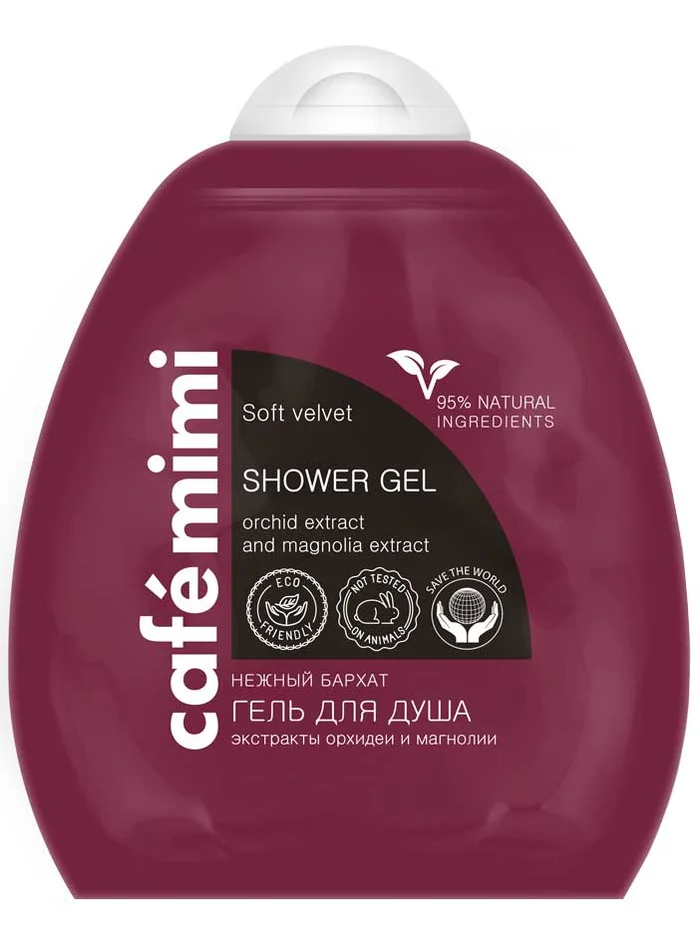 Café Mimi Gel de Ducha Extracto de Orquidea. 250ml