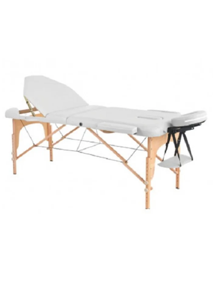 Camilla Portátil De Madera Para Tratamientos De Belleza
