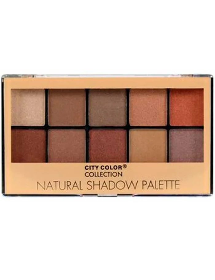 City Color Natural Shadow Palette – Paleta Sombra de ojos