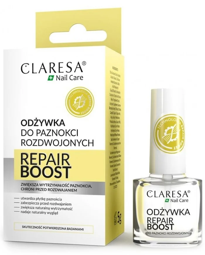 Claresa Nail Care Repair Boost Tratamiento de Brillo Para Uñas 5GR