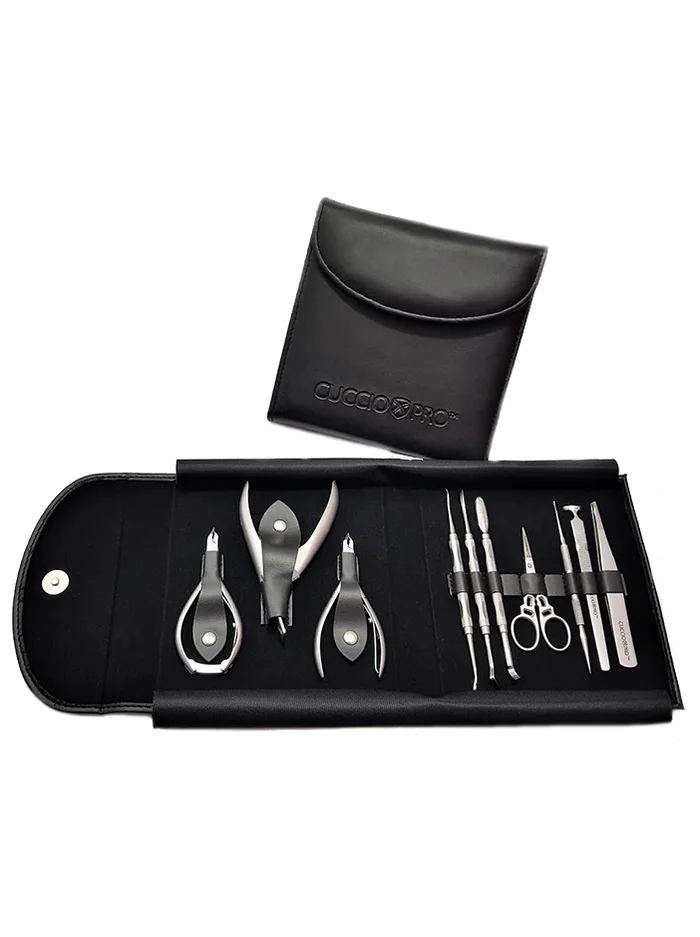 Cuccio Kit Herramientas | Estuche Utensilios para Uñas