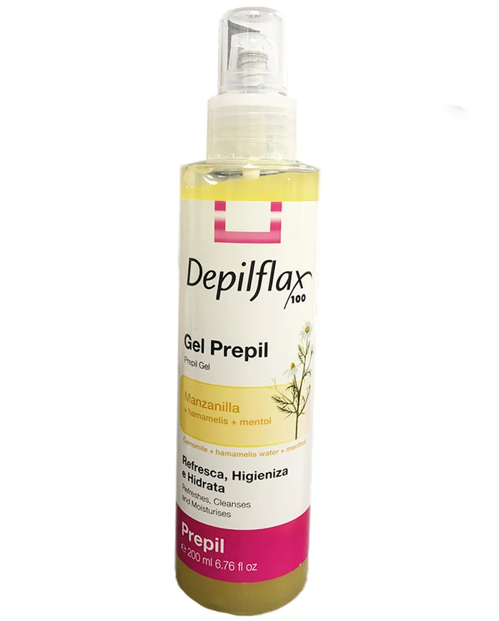 Depilflax Gel Prepil Gel con Manzanilla Pre Depilatoria 200ml