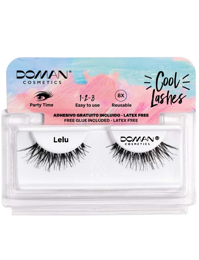 Doman Cosmetics Magnetics Lelu Party Time Pestañas Postizas
