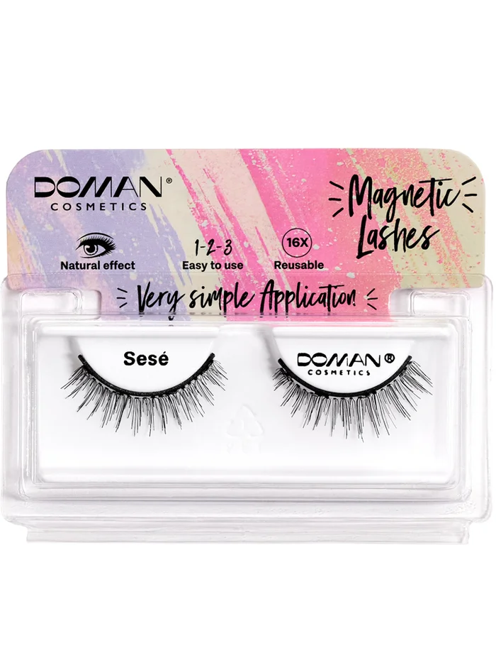 Doman Cosmetics Magnetics Sesé Natural Effect Pestañas Postizas