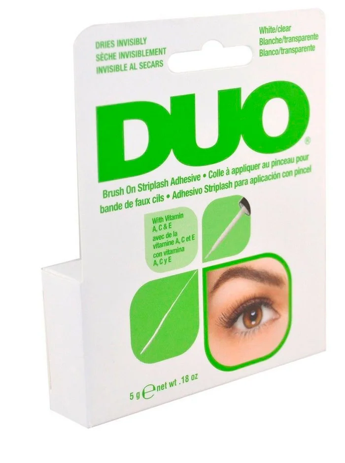 Duo Adhesivo para Pestañas Striplash Aplicación con Pincel 5 gr.