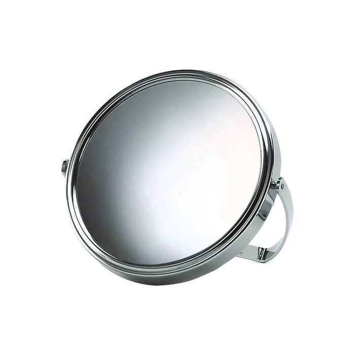 ESPEJO CROMADO REDONDO 7X AUMENTOS DIAMETRO 10 CM.