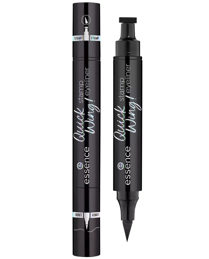 Essence Sello Quick Wing Delineador de Ojos + Sello Color Negro 3.5ml