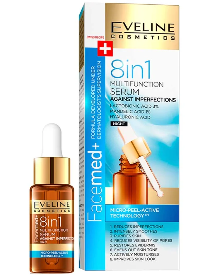 Eveline Cosmetics Facemed+ 8in1 Serum Multifuncion 18ml