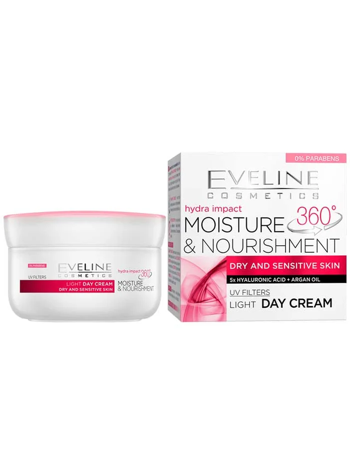 Eveline Cosmetics Hydra Impact 360 Moisture & Nourishment | Crema Hidratante de Dia 50ml
