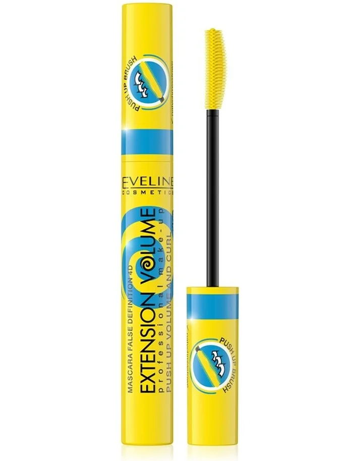 Eveline Cosmetics Máscara de Pestañas para Volumen y Curvatura 10ml