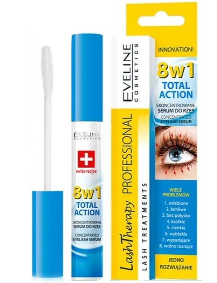 Eveline Cosmetics Sérum de Pestañas Concentrado 8en1 10ml