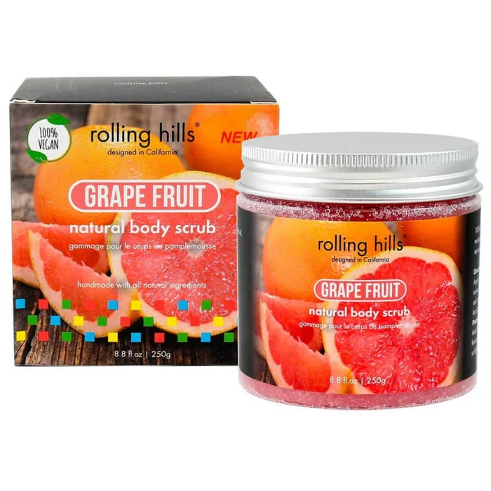 Exfoliante corporal Rolling Hills Natural Grapefruit 280g