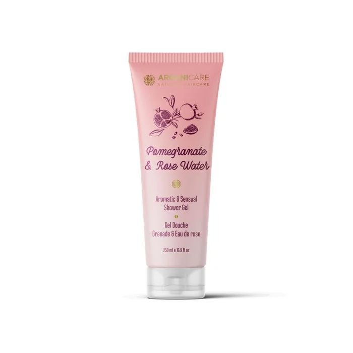 Gel de ducha Granada y Agua de Rosas Arganicare
