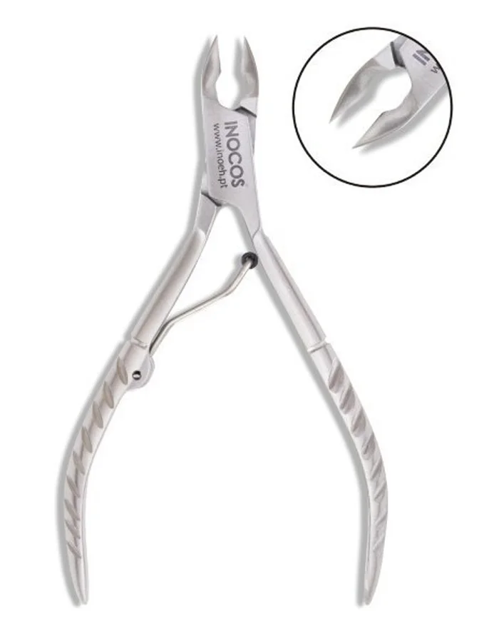 Inocos Alicate Para Uñas Corta Cutículas con Punta de 6mm