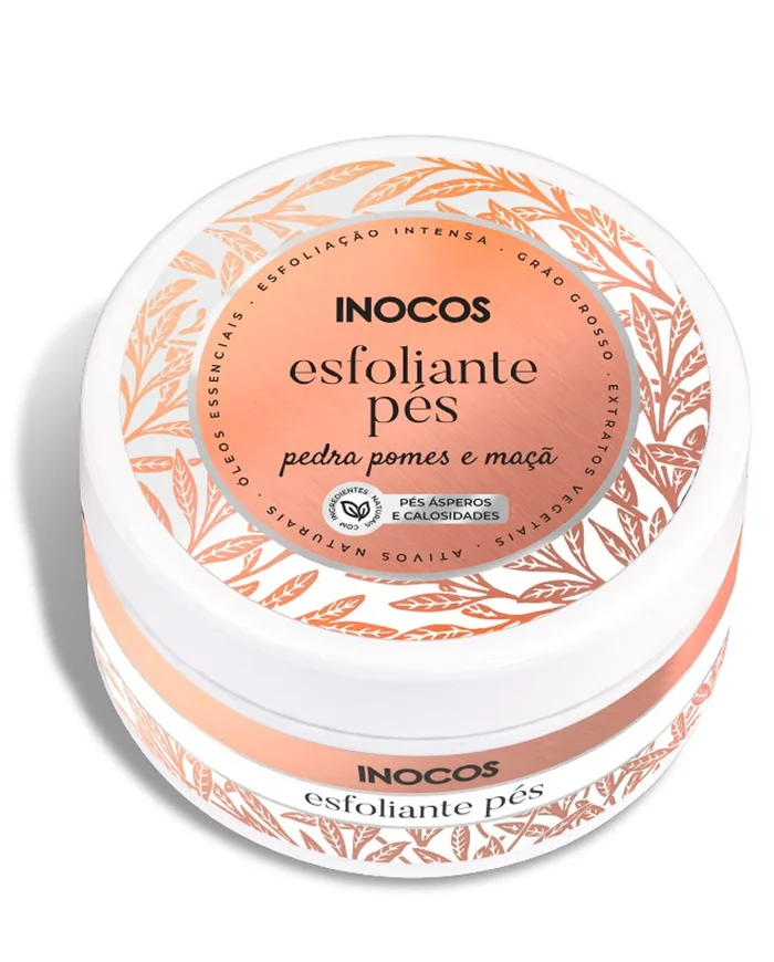 Inocos Exfoliante de Pies con Piedra Pómez y Manzana 500ml