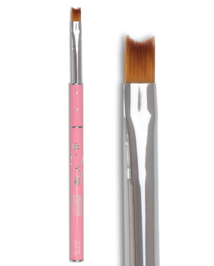 Inocos Nail Art Pincel Para Uñas Reverse Smile Corte en C