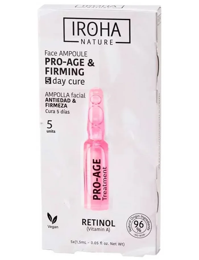 Iroha Nature Ampolla Facial Antiedad 5 uds x 1.50ml
