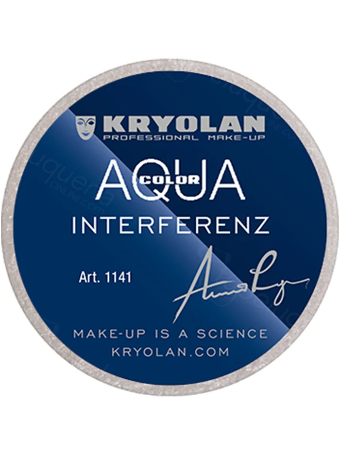 Kryolan Aquacolor Interferenz Silver G 8ml.