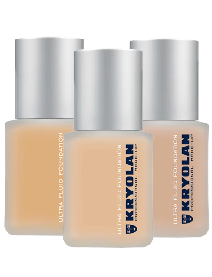 Kryolan Ultra Fluid Fonundation | Maquillaje Liquido 30ml