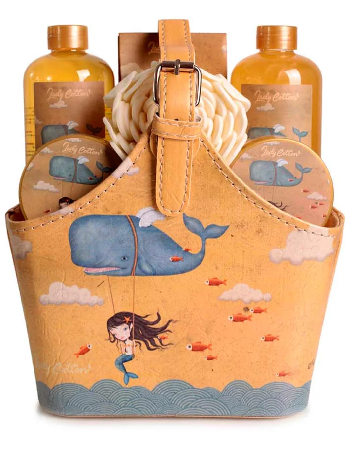 Lady Cotton Set Baño Ballena y Trapecista