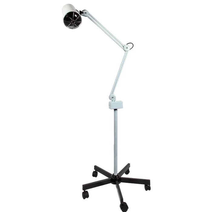 Lámpara IR con pie, radiación infrarroja