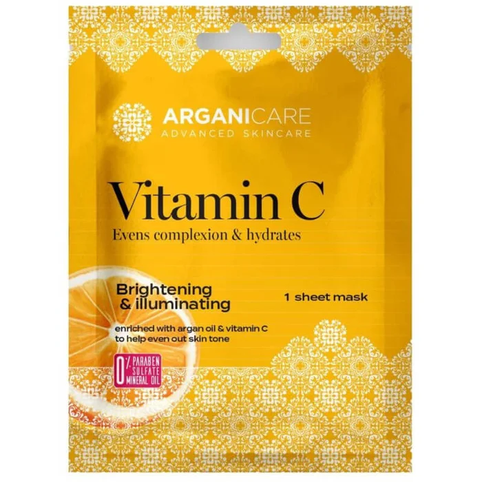 Mascarilla iluminadora con vitamina C de Arganicare