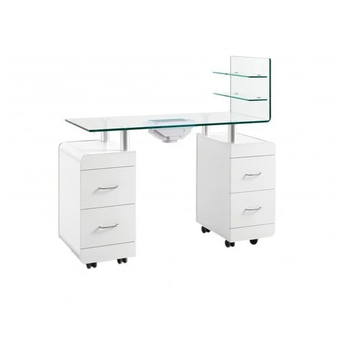 MESA MANICURA PEZI CON EXPOSITOR Y ASPIRADOR