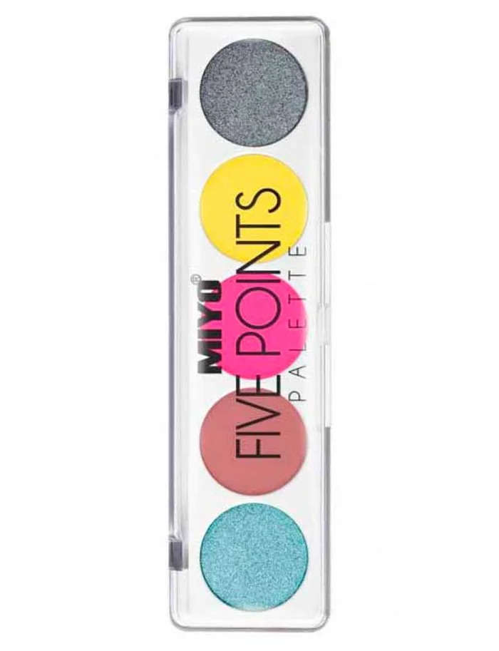 Miyo Five Points Palette Nº17 Wellcome To Miami Paleta de Sombras de Ojos