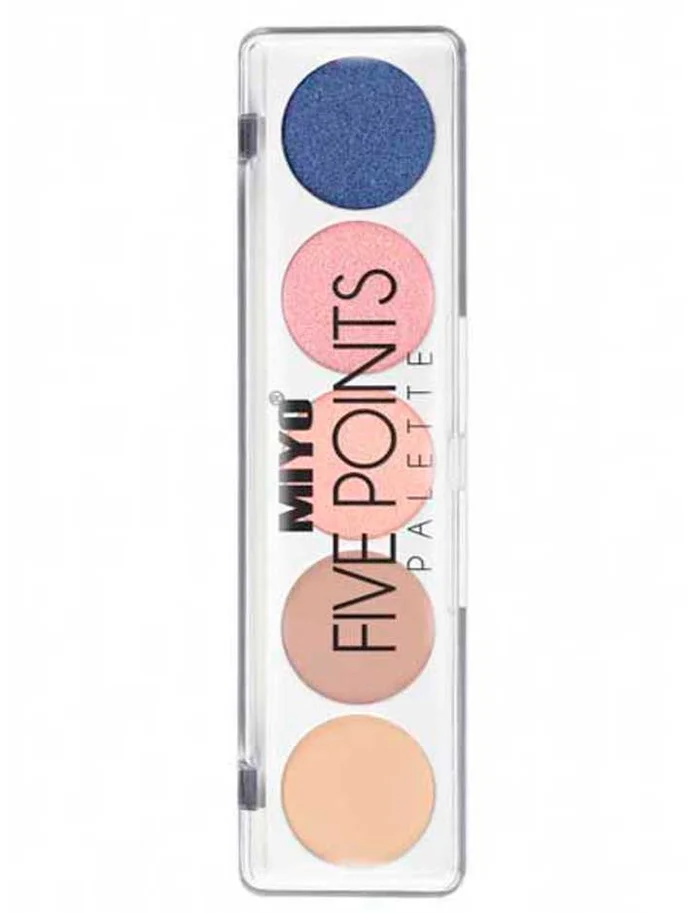 Miyo Five Points Palette Nº20 Cosmic Rebah Paleta de Sombras de Ojos