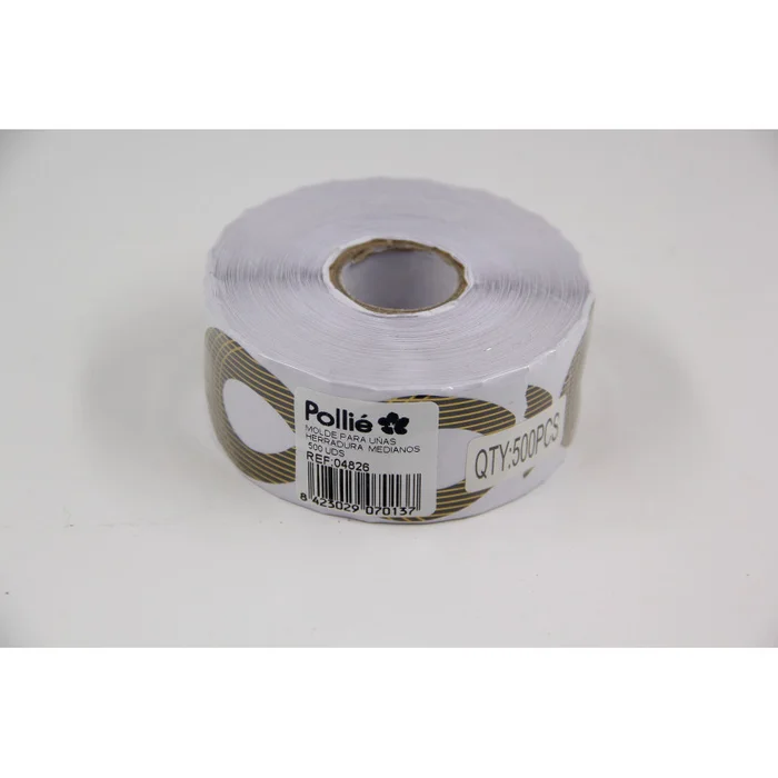 MOLDE PARA UÑAS HERRADURA MEDIANOS 500 UDS