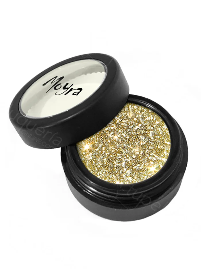 Moyra Polvo Glitter Dorado 5g