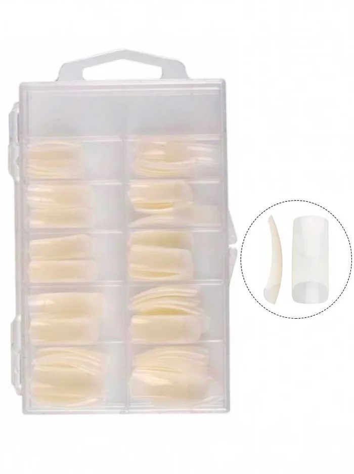 Muster Tips Naturales Para Manicura 500 unidades