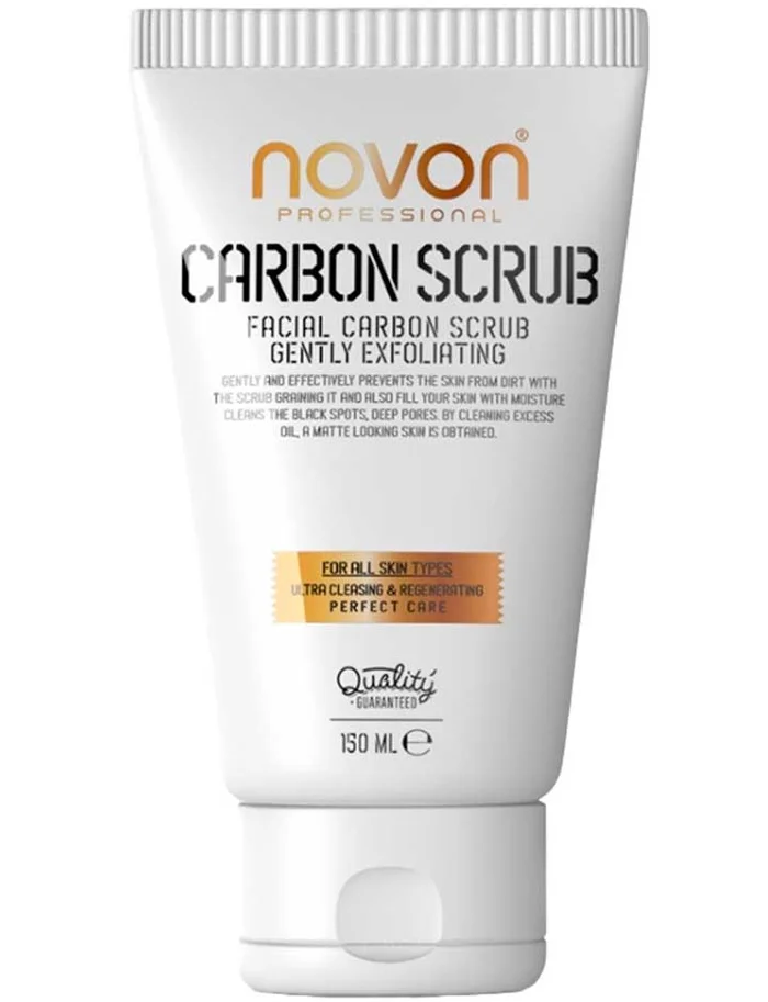 Novon Exfoliante Facial de Carbón 150ml