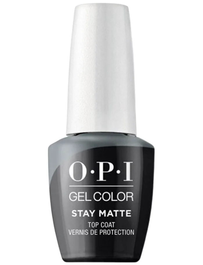 OPI Gel Color Stay Matte Top Coat Acabado Mate 15ml