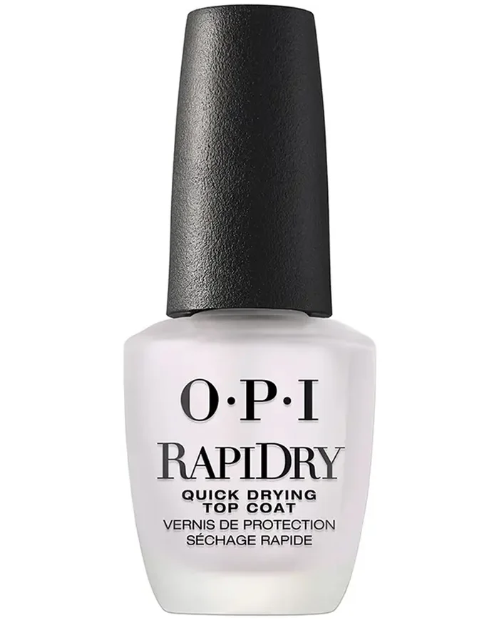 OPI RapiDry Top Coat Tratamiento de Secado Rápido y Brillo 15ml