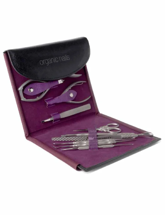 Organic Nails Estuche de Herramientas de Acero