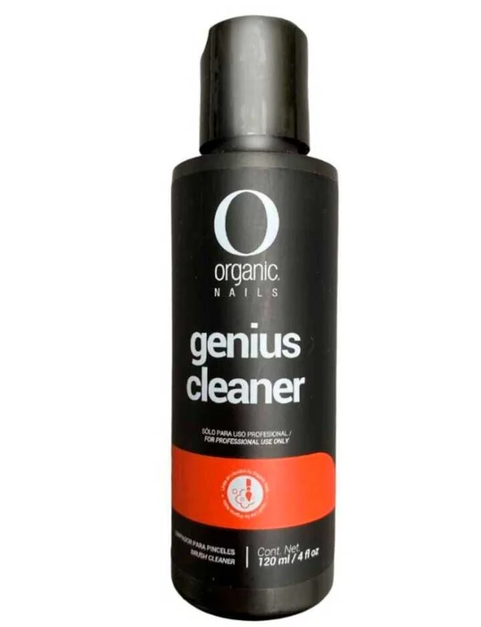 ORGANIC NAILS Limpiador de pinceles de cerdas naturales Genius Cleaner 120ml